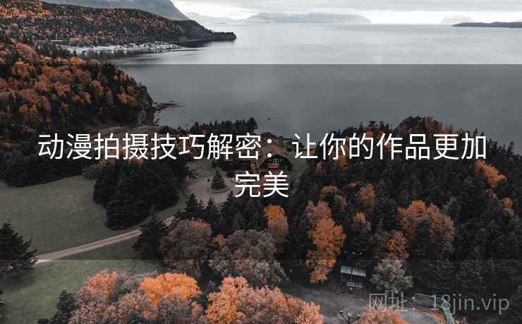 动漫拍摄技巧解密：让你的作品更加完美
